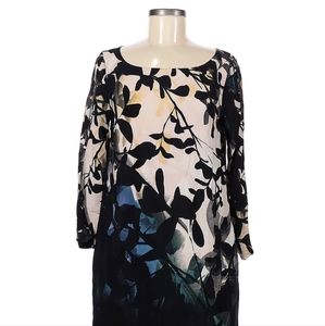 Maeve dark floral dress